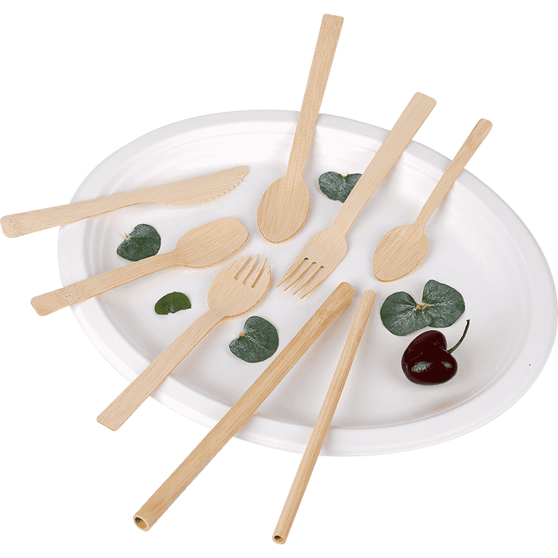 Are there any specific treatments or coatings applied to the bamboo during the manufacturing process?